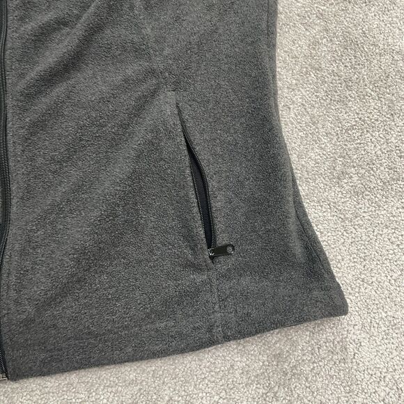 Columbia Benton Springs Fleece Jacket Womens XL Gray Full Zip Pocket Outdoor - Picture 11 of 13